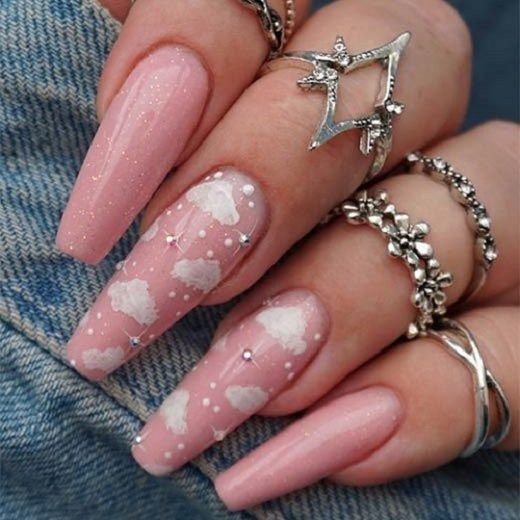 Pink nail design ideas