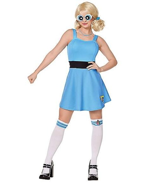 powerpuff girls costume adults _ blue powerpuff girl costume