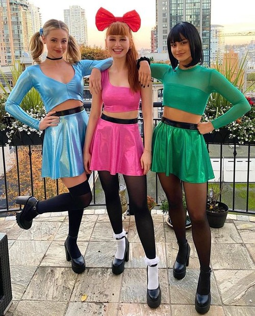 powerpuff girls halloween costume _ powerpuff girl buttercup costume Ideas