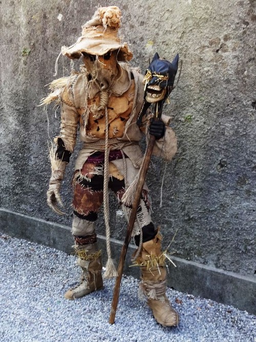 Scarecrow batman costume-scarecrow costume batman for sale