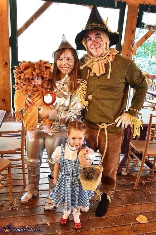 Wizard of oz scarecrow costume-wizard of oz scarecrow costume family