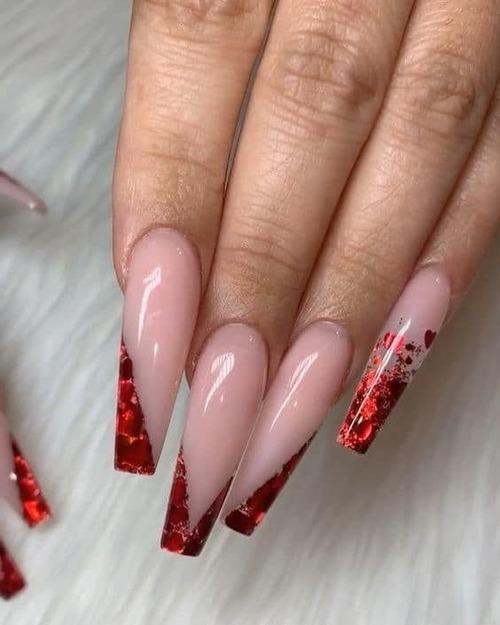 cute valentines day acrylic nails - cute acrylic nails