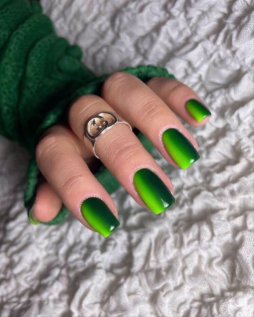 matte sage green nails - light sage green nails