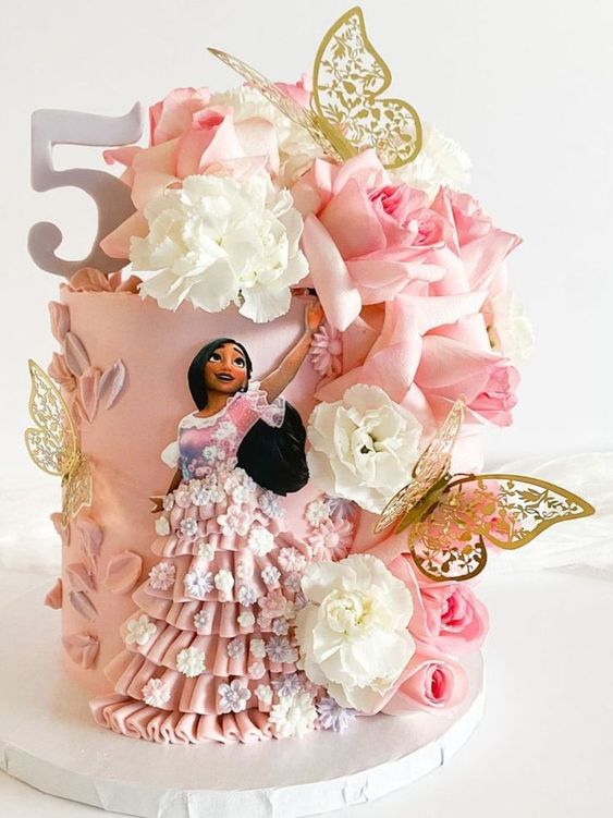 Isabela Encanto Birthday Cake - encanto isabela birthday