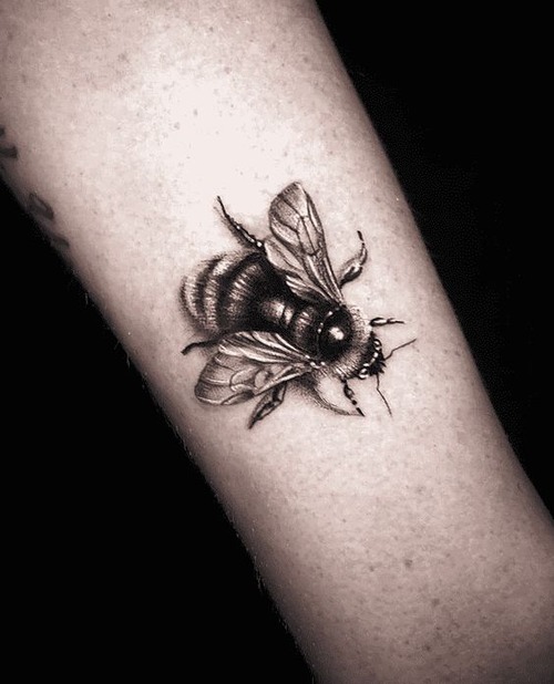 bumble bee tattoo - bumble bee tattoo simple