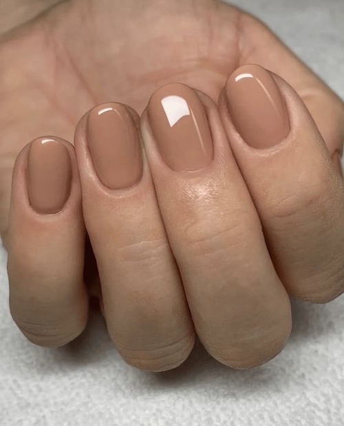classy short french nails - classic french manicure colors