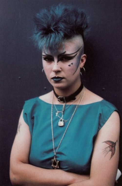 80s punk hair - 80s hairstyles female