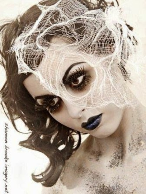 halloween ghost makeup - ghost makeup look