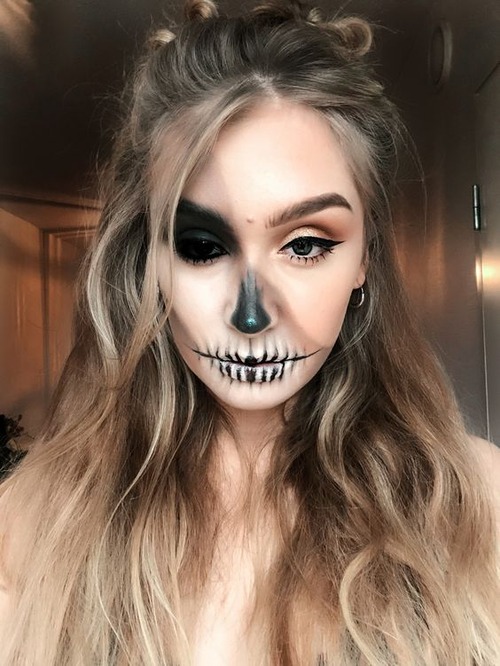 pretty half ghost makeup - ghost makeup brand