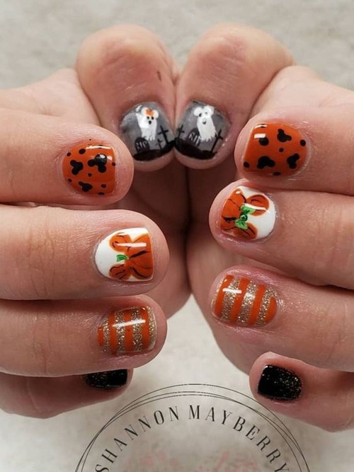 disney halloween nail designs - disney halloween nail stickers