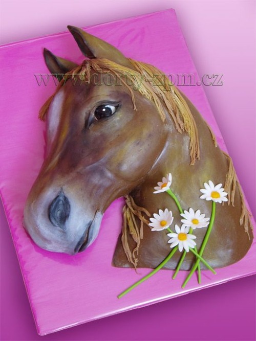 horse cake ideas - horse cake for boy