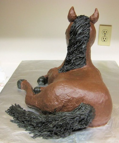 horse cake ideas - horse riding cake ideas