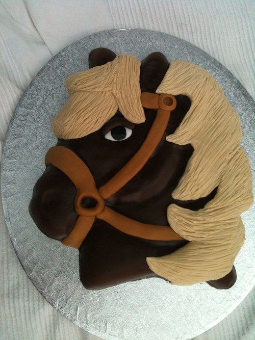 horse cake ideas - horse sheet cake
