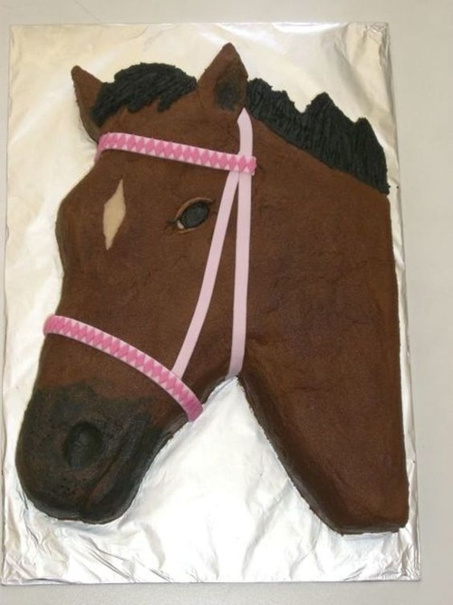 horse head cake - horse head cake images