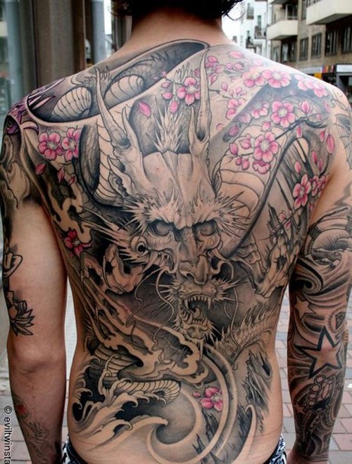 japanese dragon tattoo back - best japanese dragon tattoo