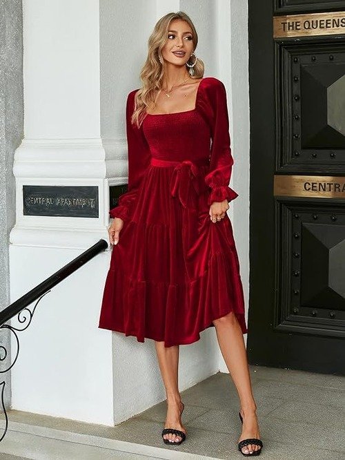 boho winter wedding guest dress - best boho wedding guest dress