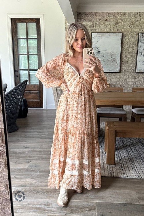 boho winter wedding guest dress - classy boho wedding guest dress