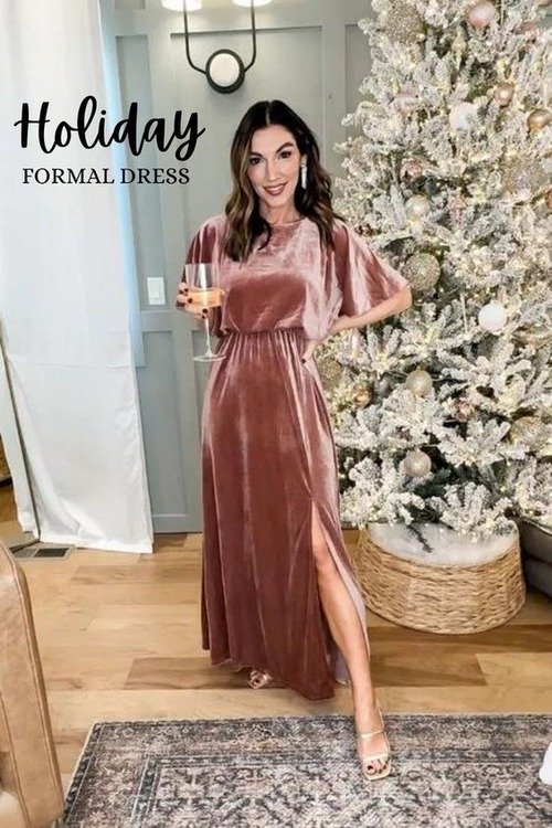 formal winter dresses for wedding guests - long sleeve dress for winter wedding guest