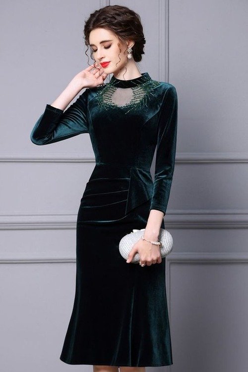 formal winter dresses for wedding guests - winter wedding guest dresses plus size