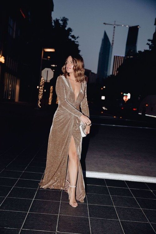 formal winter dresses for wedding guests - winter wedding outfits for female guests