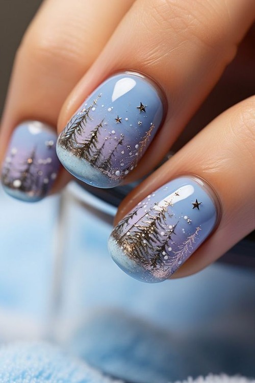 winter wonderland nail ideas - winter wonderland nail ideas simple