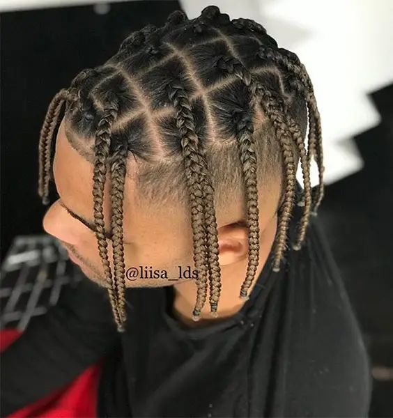 boy box braids