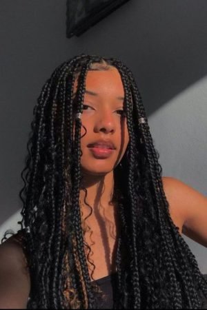 The Hottest Boho Knotless Braids Styles You Need