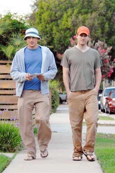 Luke Macfarlane and Wentworth Miller