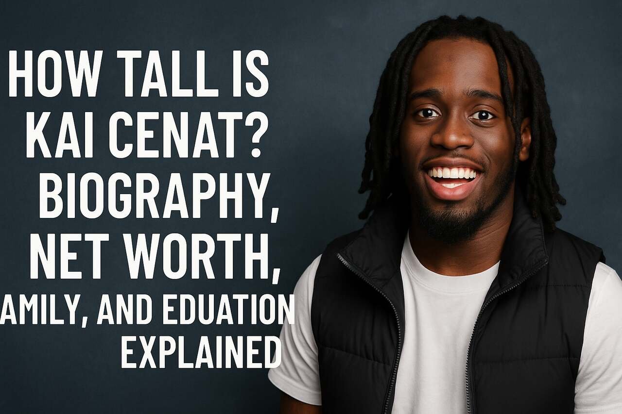 Kai Cenat smiling in front of article title text.