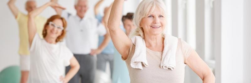 Energetic-smiling-senior-woman