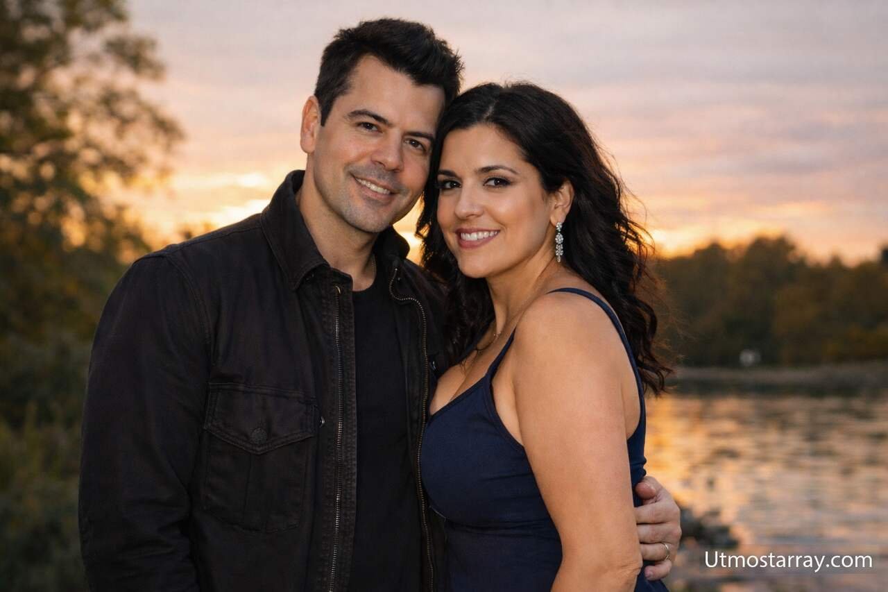 Jordan Knight with wife Evelyn Melendez Knight