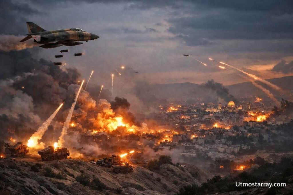 Iran Escalates Airstrikes as Israel–Hezbollah Conflict Intensifies Across the Levant Iran airstrikes during Israel–Hezbollah conflict in the Levant