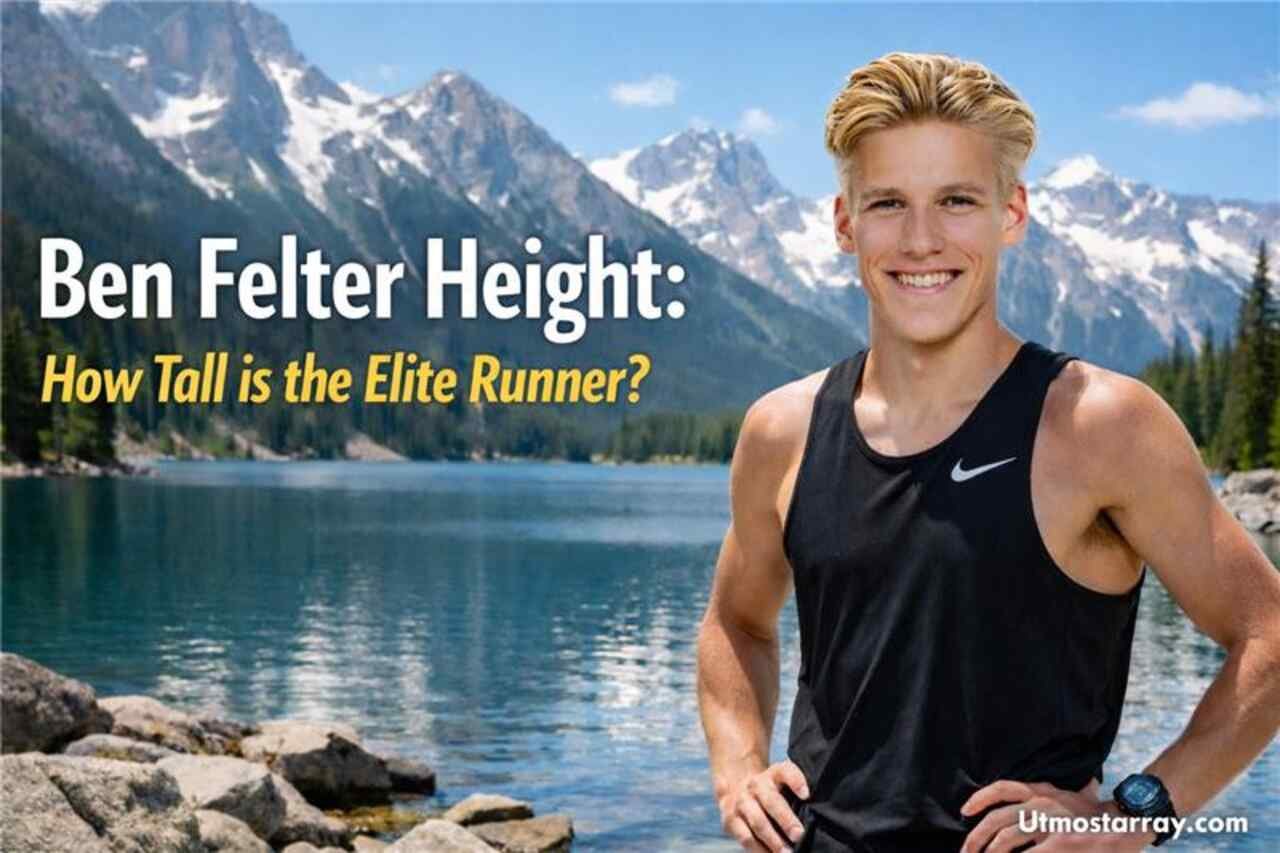 Ben Felter height elite runner mountain lake