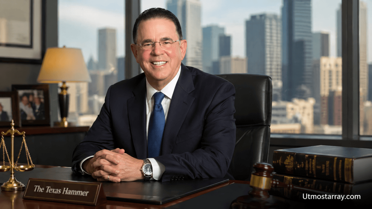 Jim Adler net worth lawyer office portrait with watermark