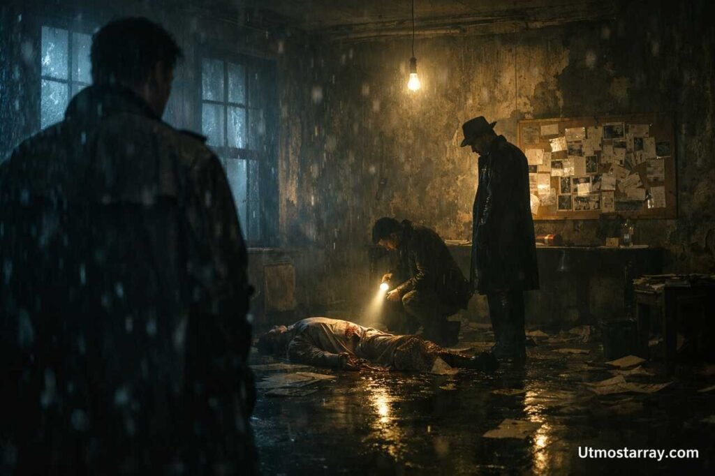 Movies Like Se7en: Dark Psychological Thrillers That Redefine Crime Storytelling Dark crime scene investigation in a psychological thriller setting
