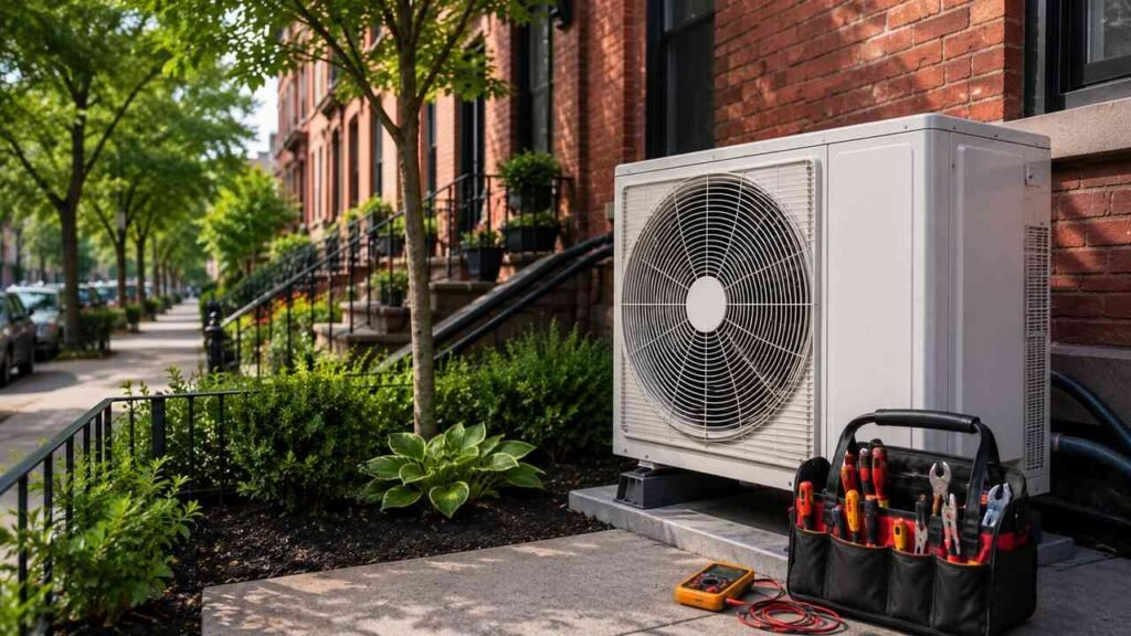 Heat pump troubleshooting tips for Brooklyn homeowners.