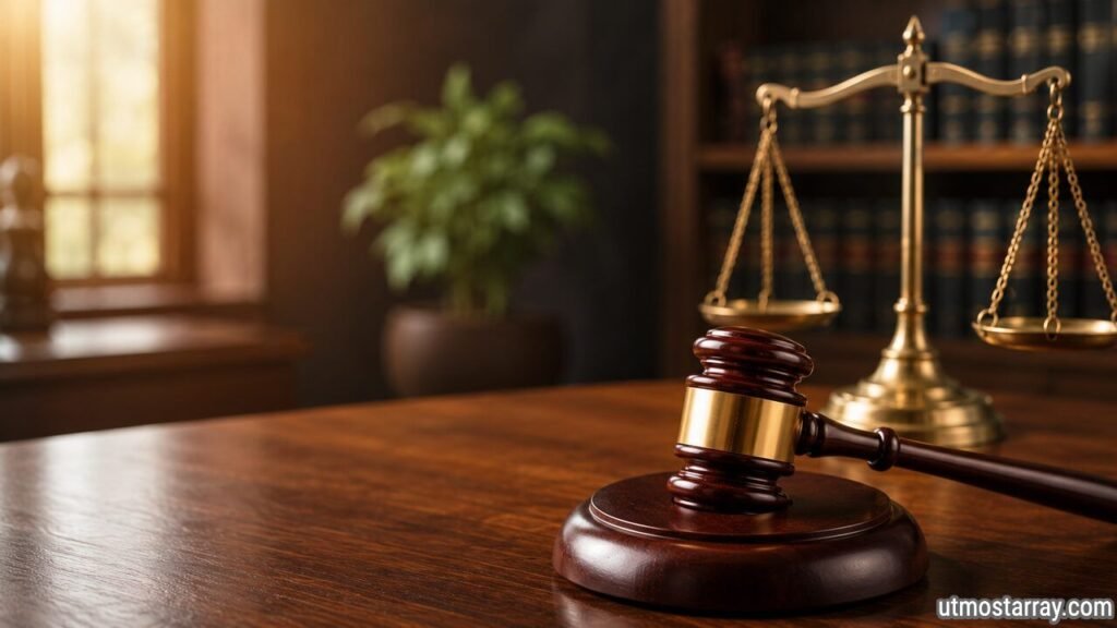 When Should You Seek Legal Help For A Firearm Injury? Legal help for firearm injury with gavel and scales of justice