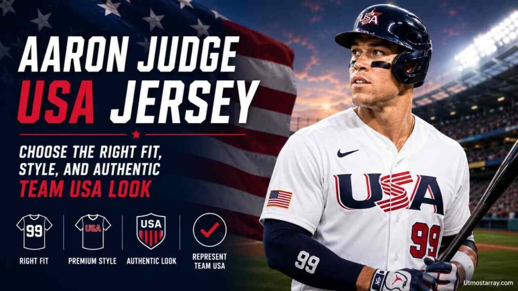 Aaron Judge USA Jersey: Choose the Right Fit, Style, and Authentic Team USA Look Aaron Judge wearing a Team USA baseball jersey in a stadium