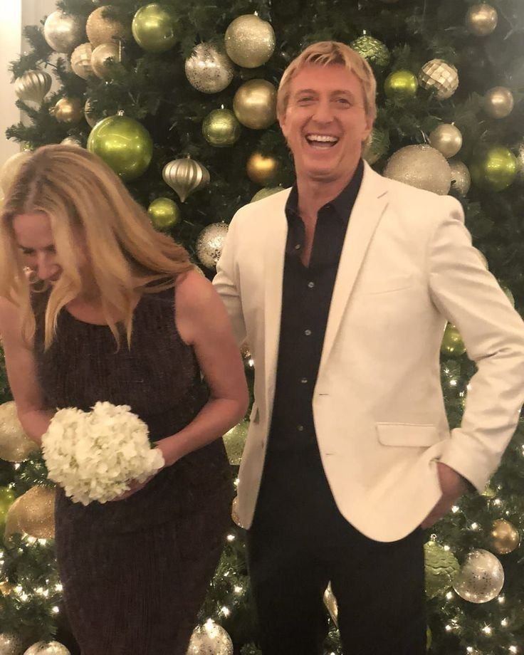 Stacie Zabka and William Zabka together