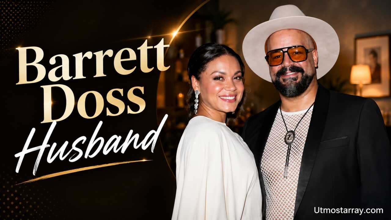 Barrett Doss with her husband at a public event