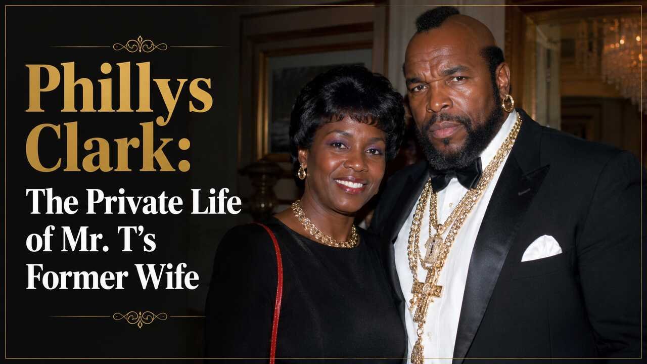 Phillys Clark with Mr. T during their marriage.
