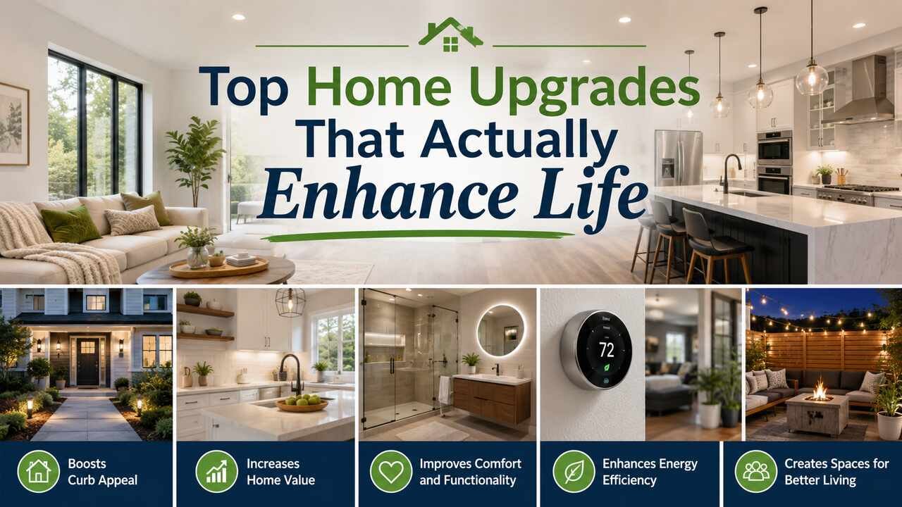 Modern home featuring upgrades that improve comfort and daily living