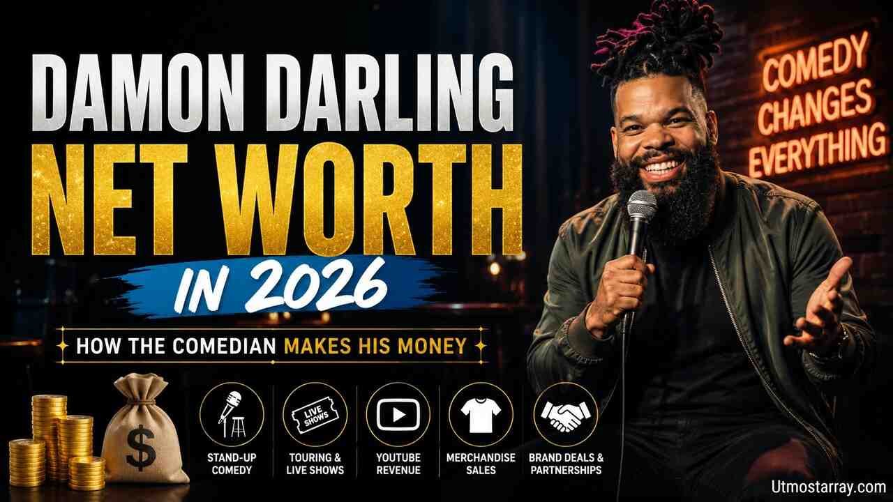 Damon Darling Net Worth in 2026 and how the comedian makes his money